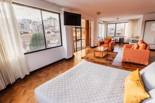 Posezení v ubytování Elegance Hotel