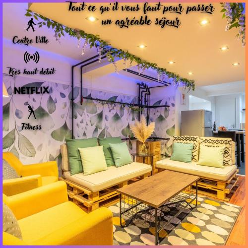 Le Relais de la Poste Roubaix 6ch 6 sdb, 12 pers Centre Fibre