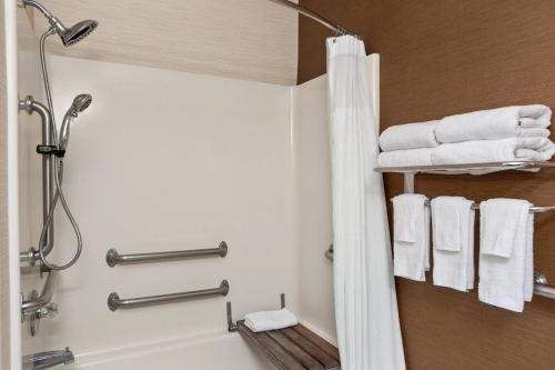 Koupelna v ubytování Fairfield Inn & Suites Amarillo West/Medical Center