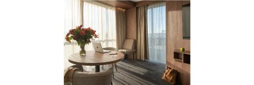 Ruang duduk di Mercure Achères St Germain en Laye