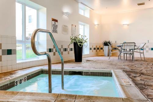 a hot tub in the middle of a room at Fairfield by Marriott Wilkes-Barre in Wilkes-Barre