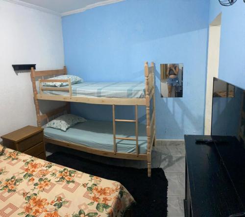 Postel nebo postele na pokoji v ubytování Recanto CastilhoCosta