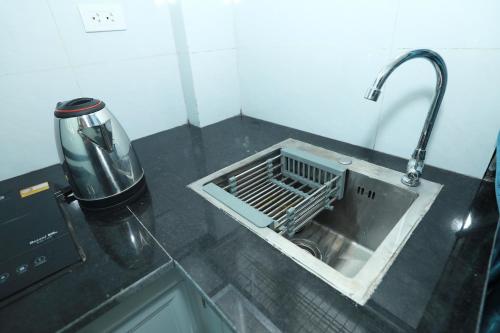 Η κουζίνα ή μικρή κουζίνα στο Apartment 201 TM Cau Giay Ha Noi