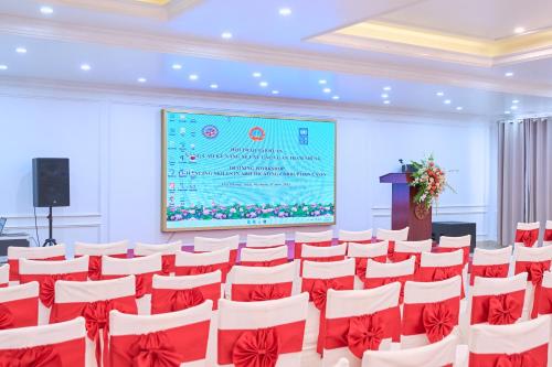 Kawasan bisnes dan/atau bilik persidangan di Le Haute Hotel Hai Phong