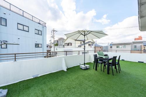 Αίθριο ή υπαίθριος χώρος στο Yokkaichi Guest House