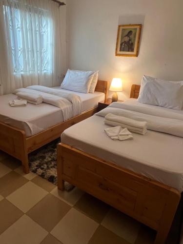 Postel nebo postele na pokoji v ubytování JDs Home