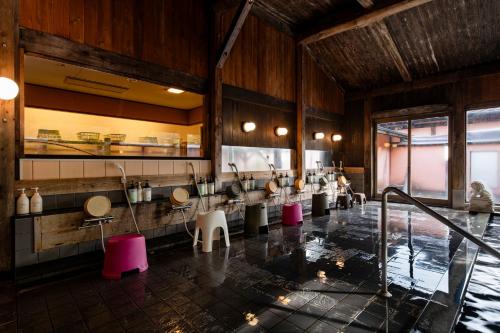 Restaurace v ubytování Kanouya