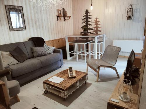 Studio RDC 4-5 pers pied des pistes