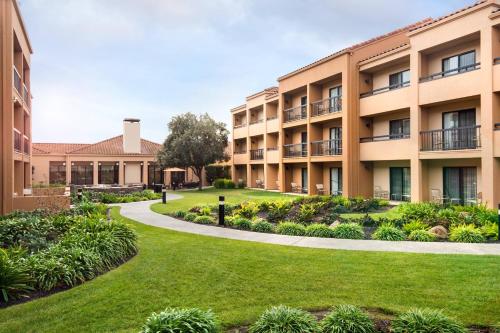 Zahrada ubytování Courtyard Fremont Silicon Valley