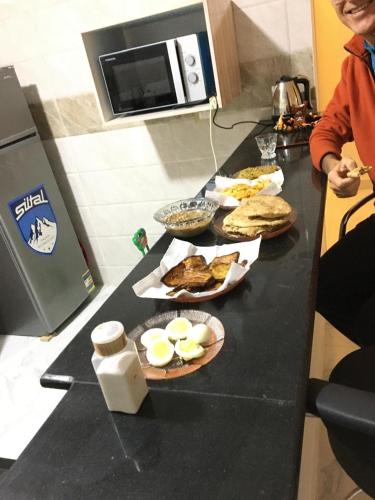 Mad på bed and breakfast-stedet eller i nærheden