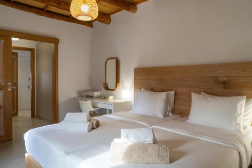 Ένα ή περισσότερα κρεβάτια σε δωμάτιο στο Villa OliveMillstone