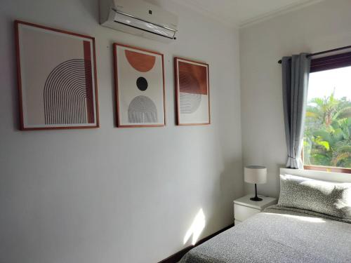 Postel nebo postele na pokoji v ubytování The Zen Villas