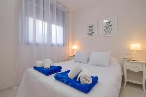 Posteľ alebo postele v izbe v ubytovaní Apartment Town Dénia
