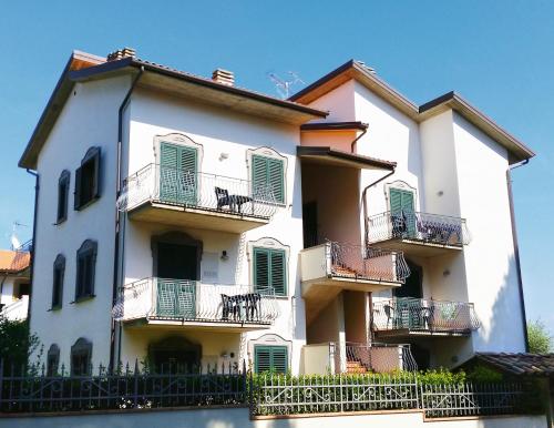 Budova, kde se aparthotel nachází