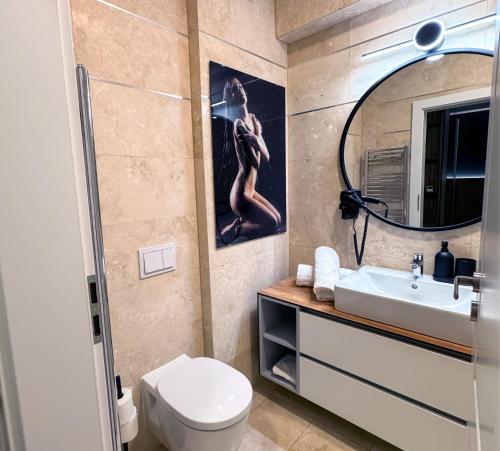 Bilik mandi di Pitesti Residence