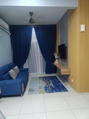 Μια τηλεόραση ή/και κέντρο ψυχαγωγίας στο Homestay D'sasz Meru Ipoh