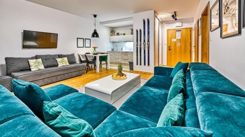 Posezení v ubytování Resort Izery, Sun & Snow