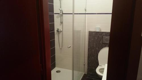 Koupelna v ubytování hotel KORUNA