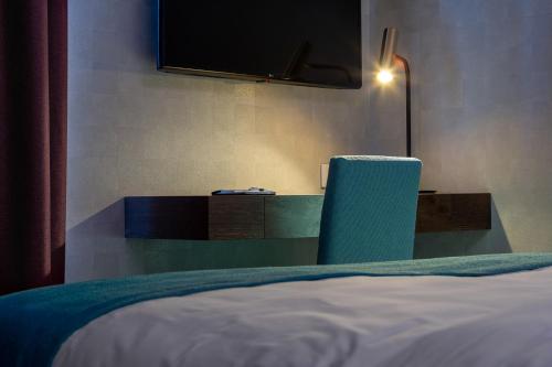 Cama o camas de una habitación en Calle Suite Lazise