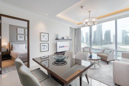 Fotografie z fotogalerie ubytování Elegant 1BR with Burj Khalifa views v Dubaji