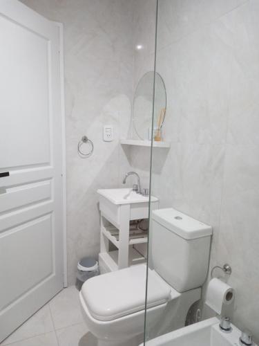 Ένα μπάνιο στο Hotel Rg