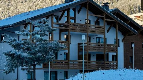 Bygningen som lejligheden ligger i