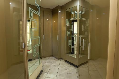 Koupelna v ubytování The Taurus