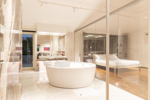 Koupelna v ubytování Orsini Resort Suite e Spa