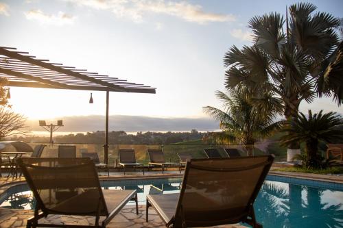 Piscina en o cerca de Pousada Recanto de Igaratá