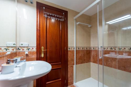 Koupelna v ubytování Bonito Apartamento en Primera Línea de Playa