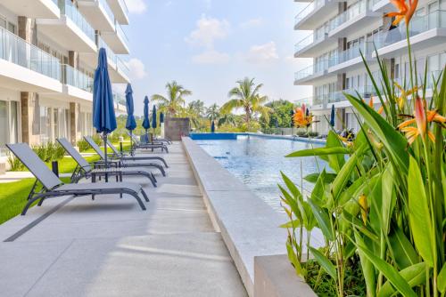 Πισίνα στο ή κοντά στο Quinta San Miguel Ocean & Canal