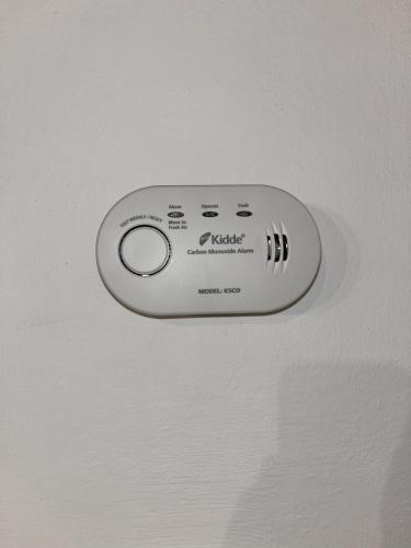a remote control on the ceiling of a room at I due Ciueli in Pescia