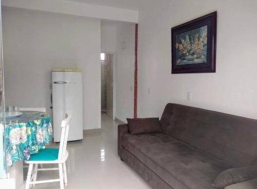 Ruang duduk di Pousada Bella Praia
