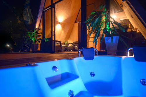 Hồ bơi trong/gần Glamping el Refugio, Bitaco Valle