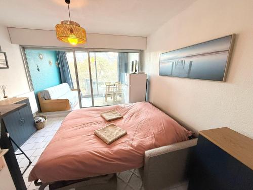 Appart Grande motte Quartier Couchant - Parking - Balcon- Piscine - Plage 300m