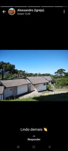a picture of a house and a picture of a house at Villa Hegus chales com hidro ar lareira in Campos do Jordão