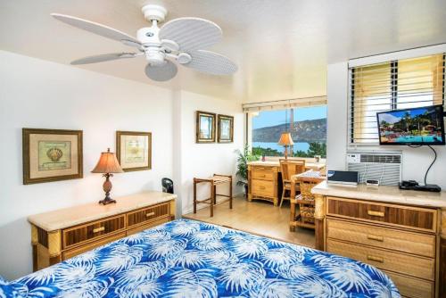 En eller flere senge i et værelse på Kealia Resort 607