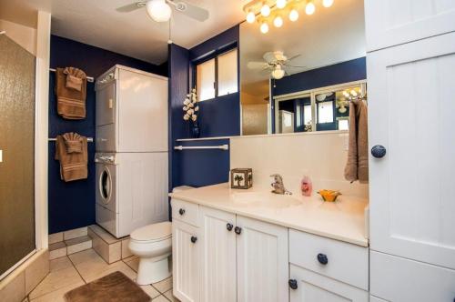 Et badeværelse på Kealia Resort 607