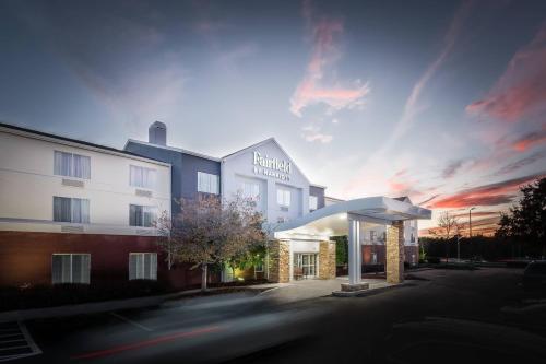 a rendering of the front of a hotel at Fairfield Inn Charlotte Northlake in Charlotte