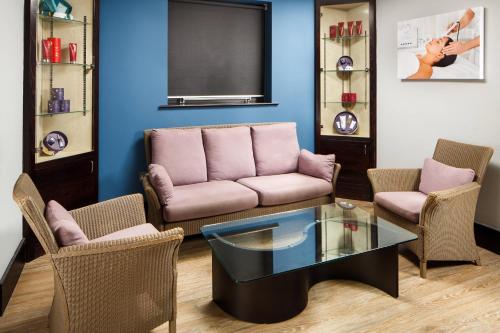 Χώρος καθιστικού στο Nottingham Belfry Hotel & Spa