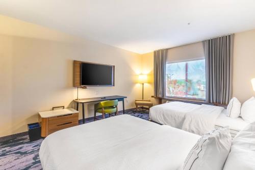 Postel nebo postele na pokoji v ubytování Fairfield Inn & Suites by Marriott Corpus Christi Central