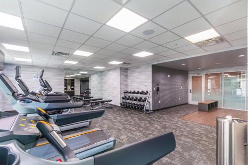 Fitness centrum a/nebo fitness zařízení v ubytování Fairfield Inn & Suites by Marriott Corpus Christi Central