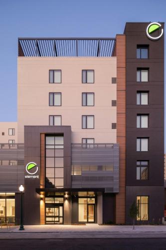 a rendering of a building at Element Denver Downtown East in Denver