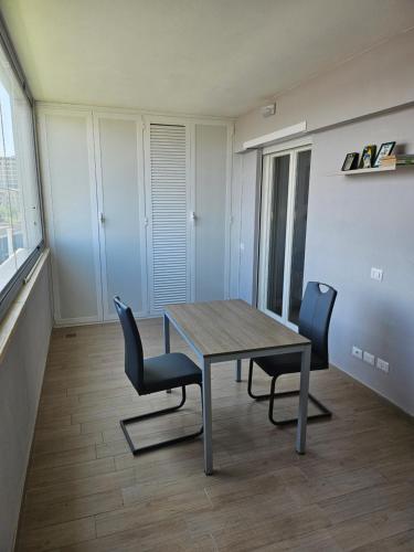 Two bedrooms with terrace