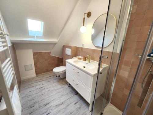 Un baño de Maison familiale 6 chambres, vue imprenable