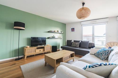 La Parenthèse - spacieux 3 chambres - centre ville