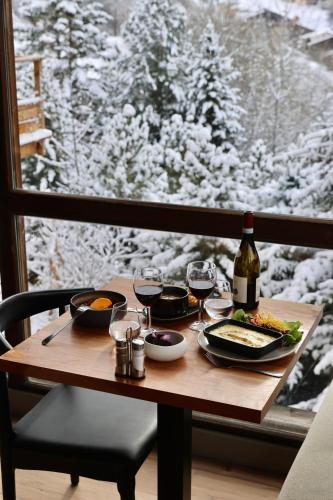 冬のAlpeen Hotelの様子