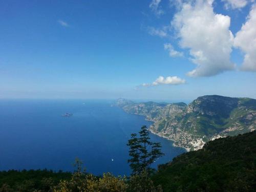 a view of a large body of water at B&B Oliva in Scala