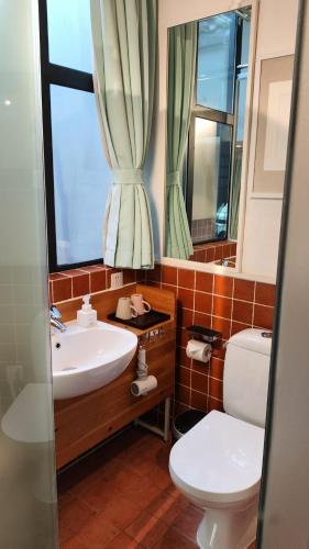 Ένα μπάνιο στο Hangzhou Shange Hotel