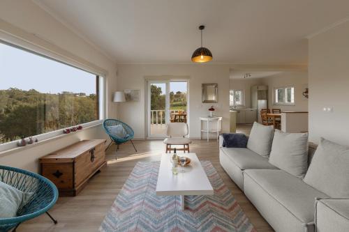 Et opholdsområde på Casa das Pêras